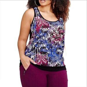 ADDITION Elle Michel Studio Tank Top Size 2x
